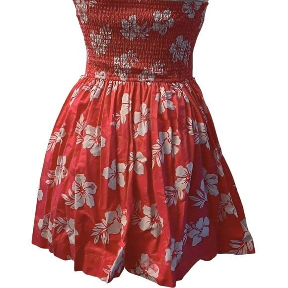 Hollister Red Floral Mini Dress - Picture 2 of 4